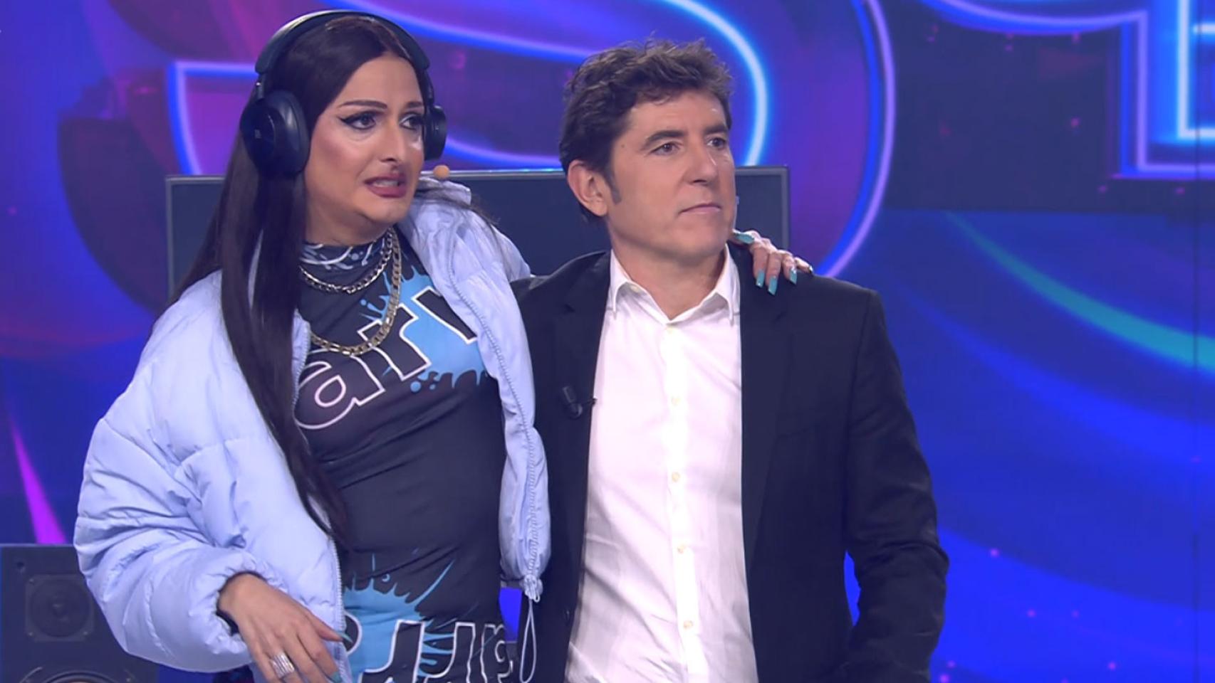 Josie como Villano Antillano en 'Tu cara me suena'.