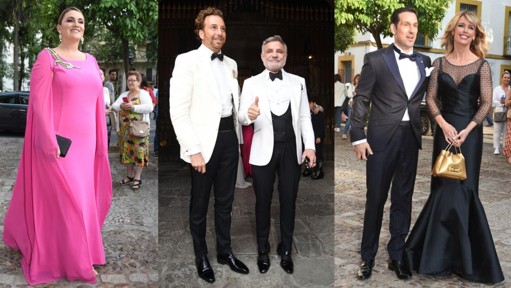 De Carlota Corredera a Emma García: desfile de invitados a la gran boda sevillana de Raúl Prieto y Joaquín Torres