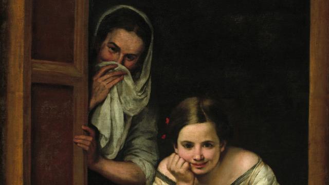 'Mujeres en la ventana', de  Bartolomé Murillo (1675).