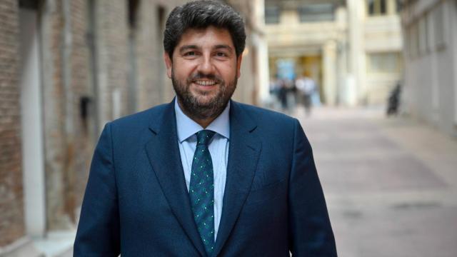 El presidente de Murcia y candidato del PP, Fernando López Miras.