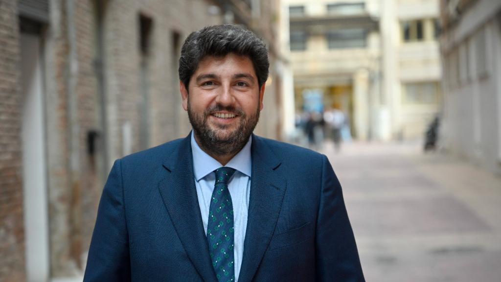 El presidente de Murcia y candidato del PP, Fernando López Miras.