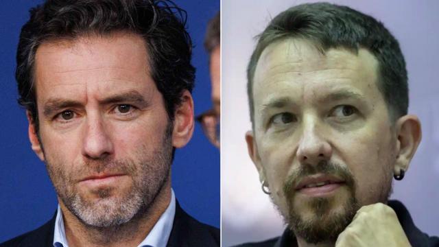 Borja Sémper y Pablo Iglesias en un fotomontaje.