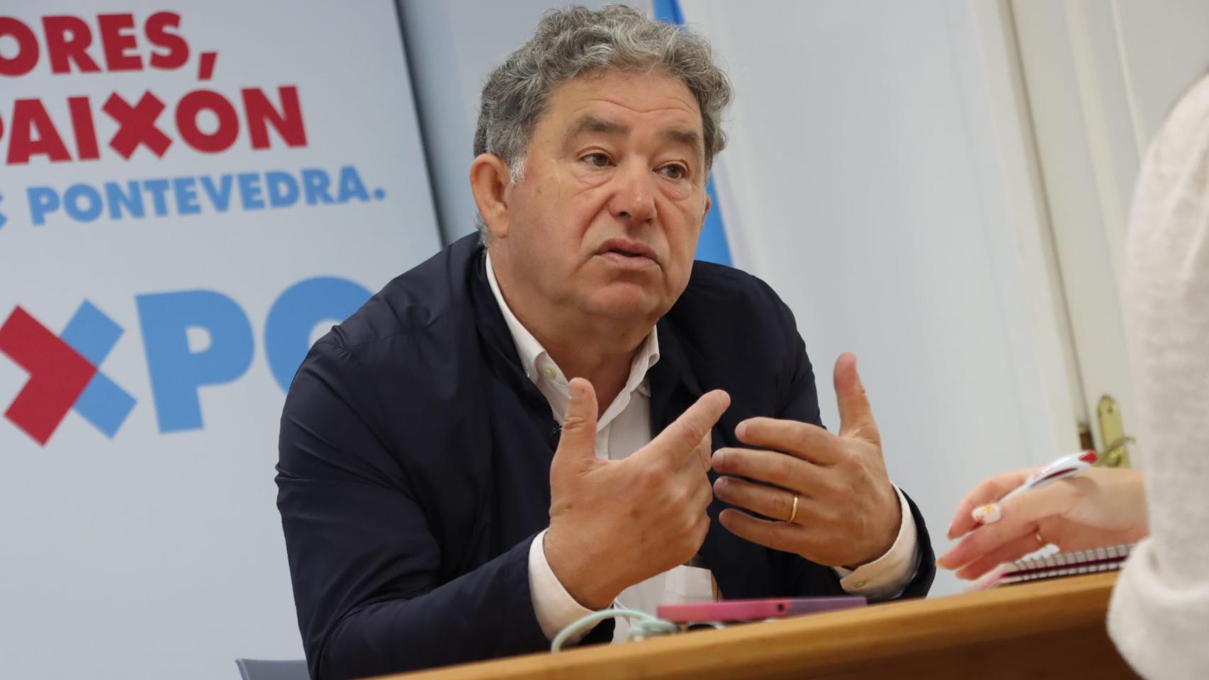 Miguel Anxo Fernández Lores, candidato do BNG á Alcaldía de Pontevedra.