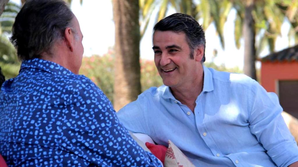 Jesulín de Ubrique con Bertín Osborne.