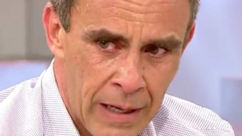 Alonso Caparros llorando en Sálvame