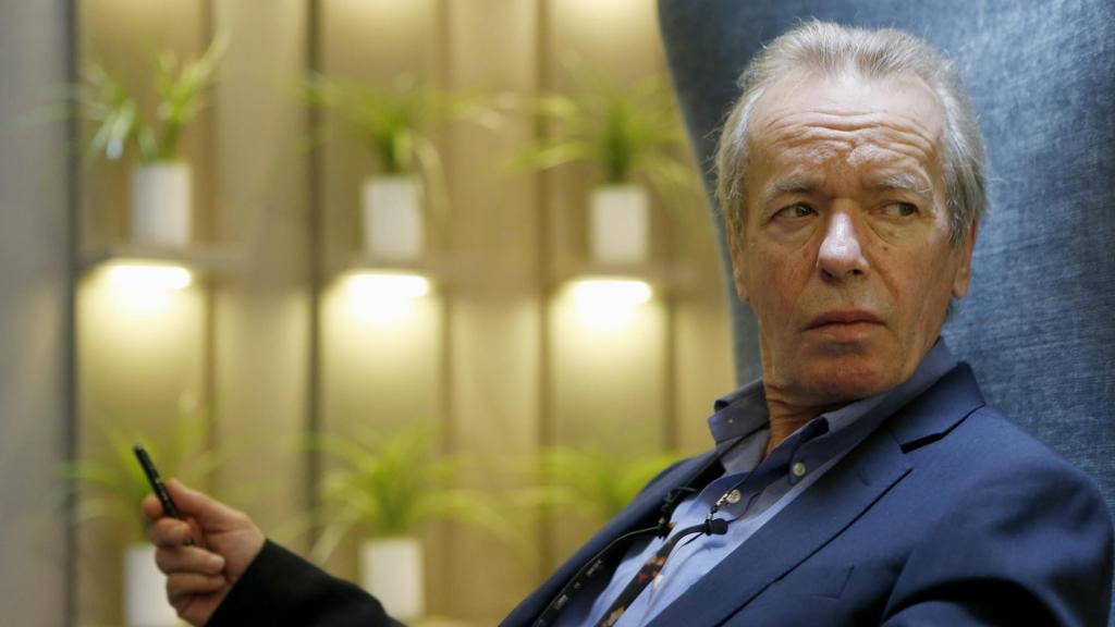 Martin Amis, en octubre de 2015 en Barcelona. Foto: EFE/ Alejandro García ARCHIVO