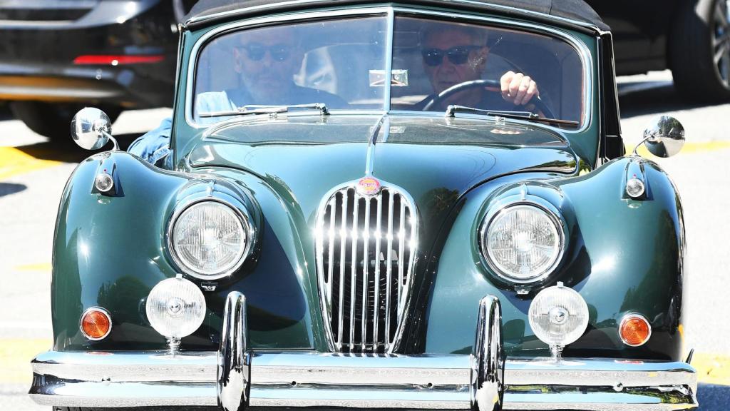Este Jaguar clásico es uno de los favoritos del actor norteamericano.