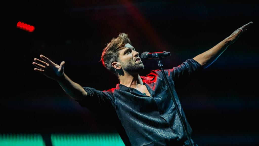 Pablo Alborán en el concierto de Fuengirola.