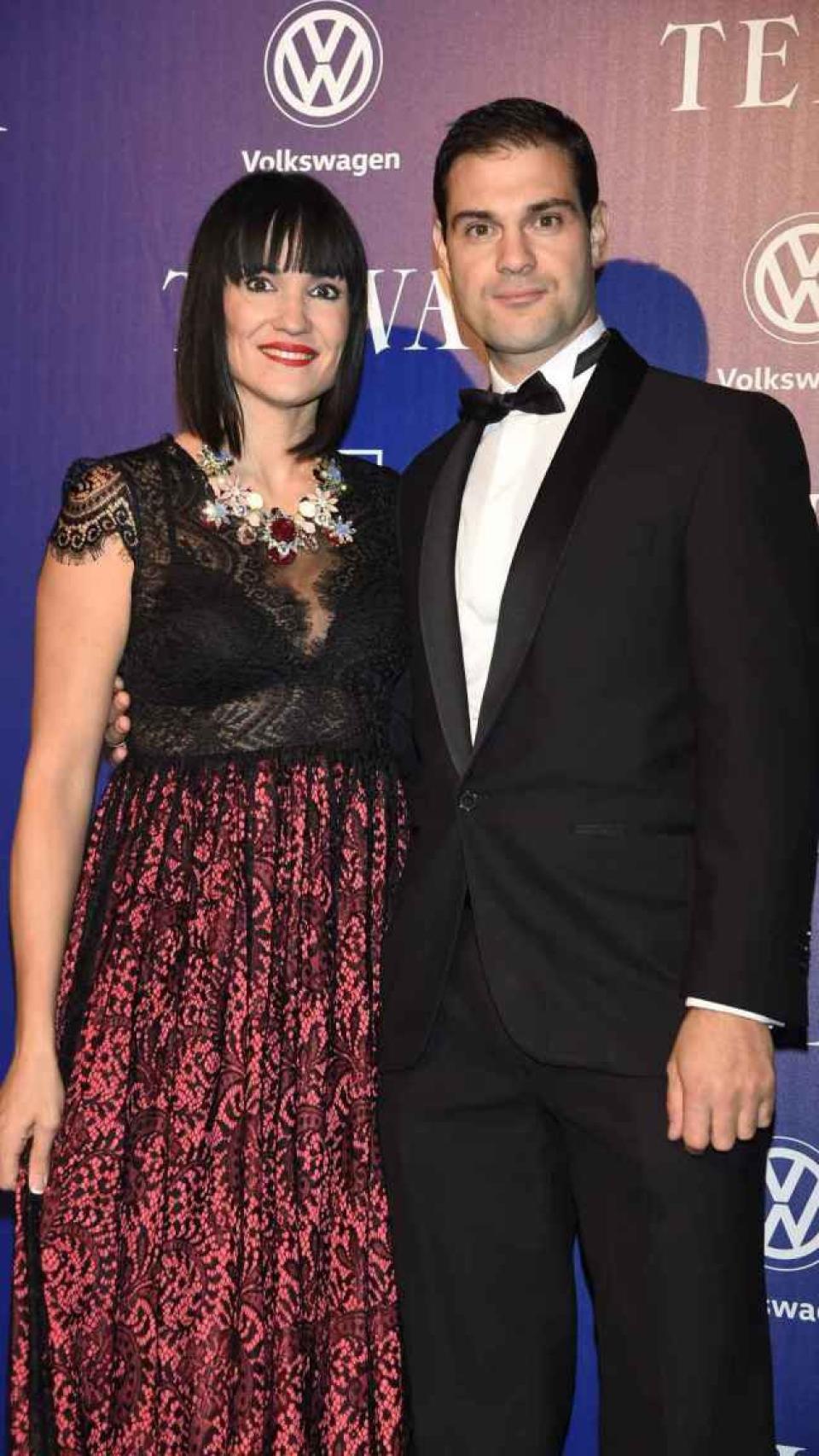 El exmatrimonio posando en un acto público en diciembre de 2015.
