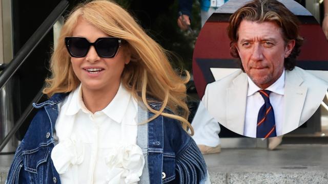 Paulina Rubio y su expareja, Colate Vallejo-Nágera, en un montaje de EL ESPAÑOL.