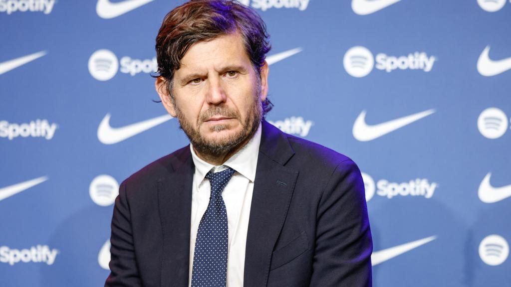 Mateu Alemany, en un acto del FC Barcelona