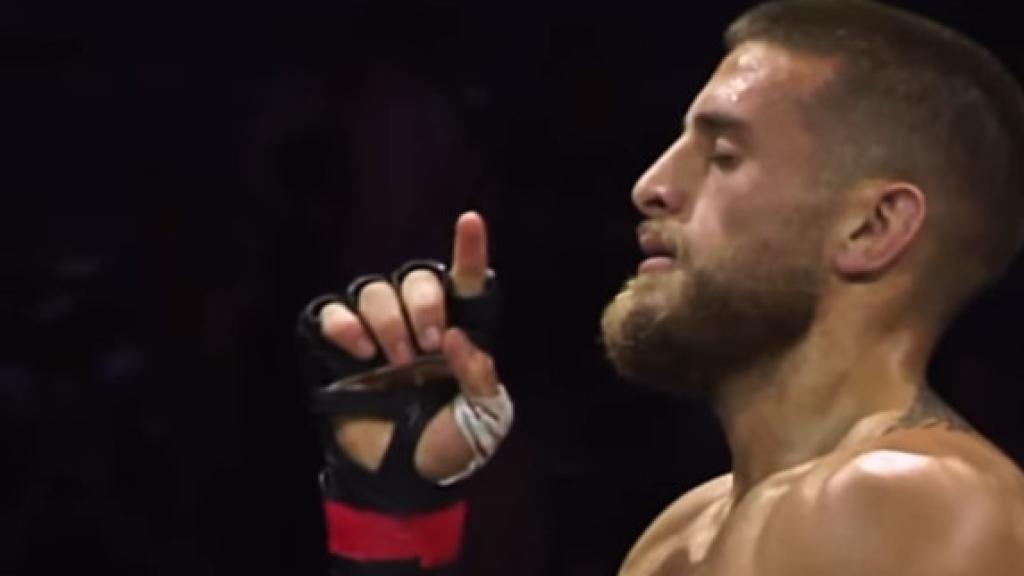 Aleksandre Topuria, tras su victoria ante Segas