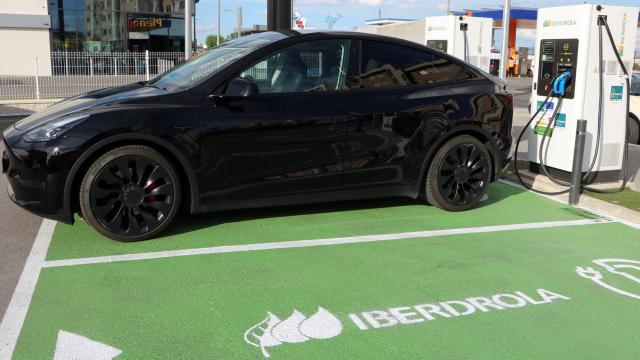 Versión probada del Tesla Model Y.