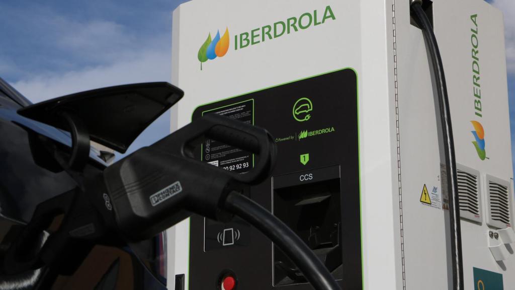 Punto de recarga de Iberdrola.