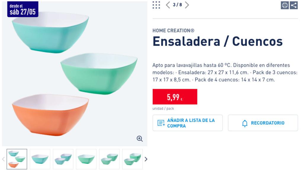 Ensaladera.