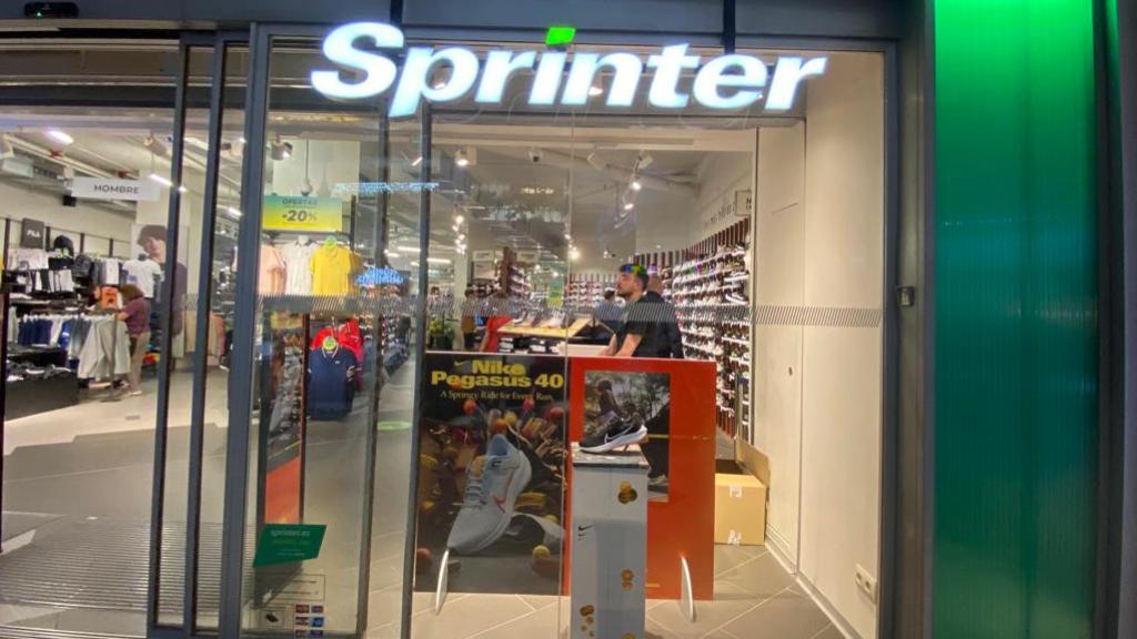 Escaparate Sprinter.