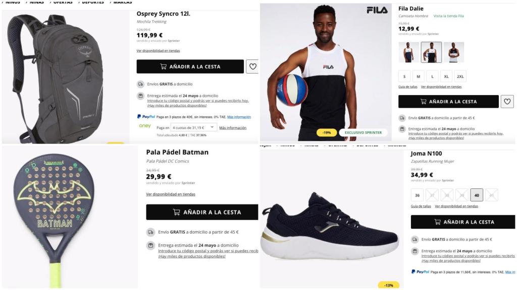 Ofertas Sprinter.