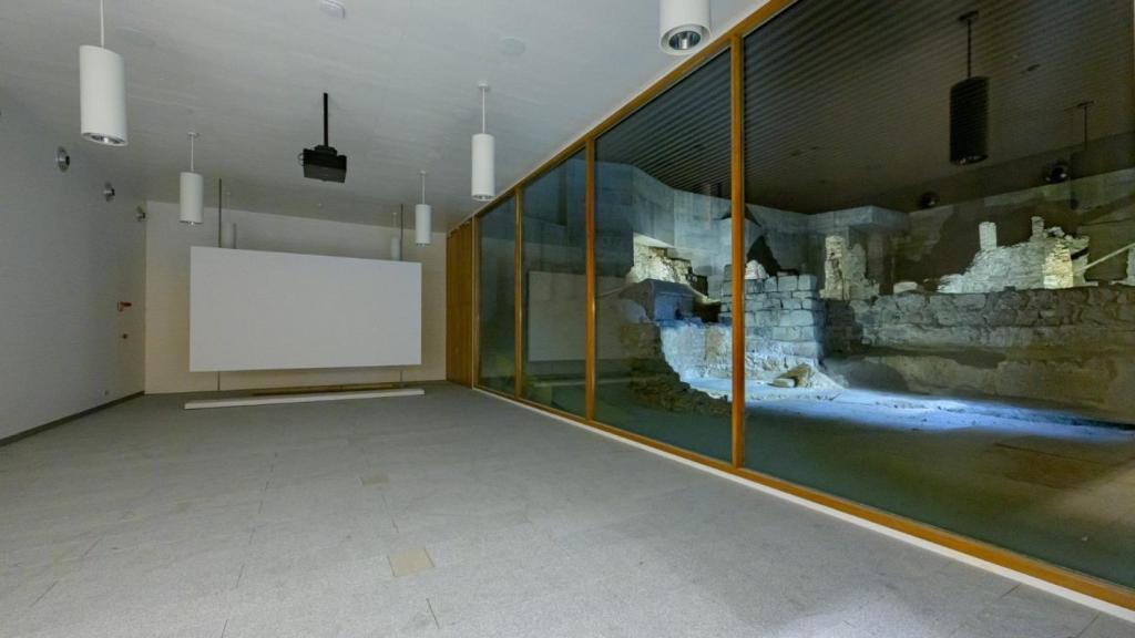 Vista zona arqueológica de la Galería de las Colecciones Reales  / Foto: Patrimonio Nacional.