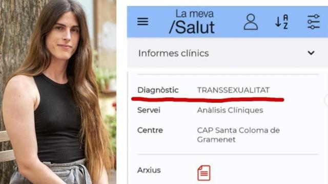Valentina Berr, en el centro de la imagen, en un partido con el CE Europa.
