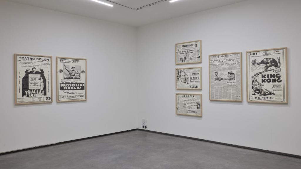 Fernando Bryce: 'L’Humanité', 2009-2010. Foto: Joaquín Cortés