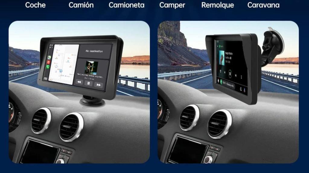 La pantalla AWESAFE con Android Auto