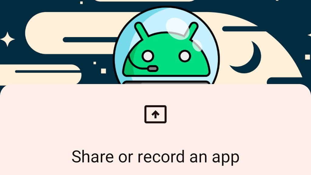 La función de grabar pantalla en Android 14