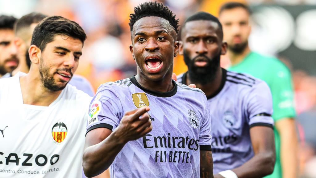 Vinicius Júnior, tras sufrir insultos racistas durante el Valencia - Real Madrid en Mestalla