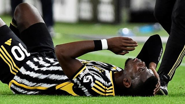 Paul Pogba, en un partido de la Juventus de Turín en la temporada 2022/2023