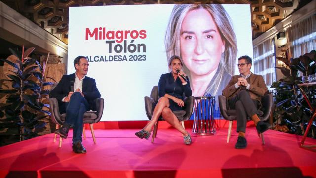 Acto de campaña del PSOE en Toledo.