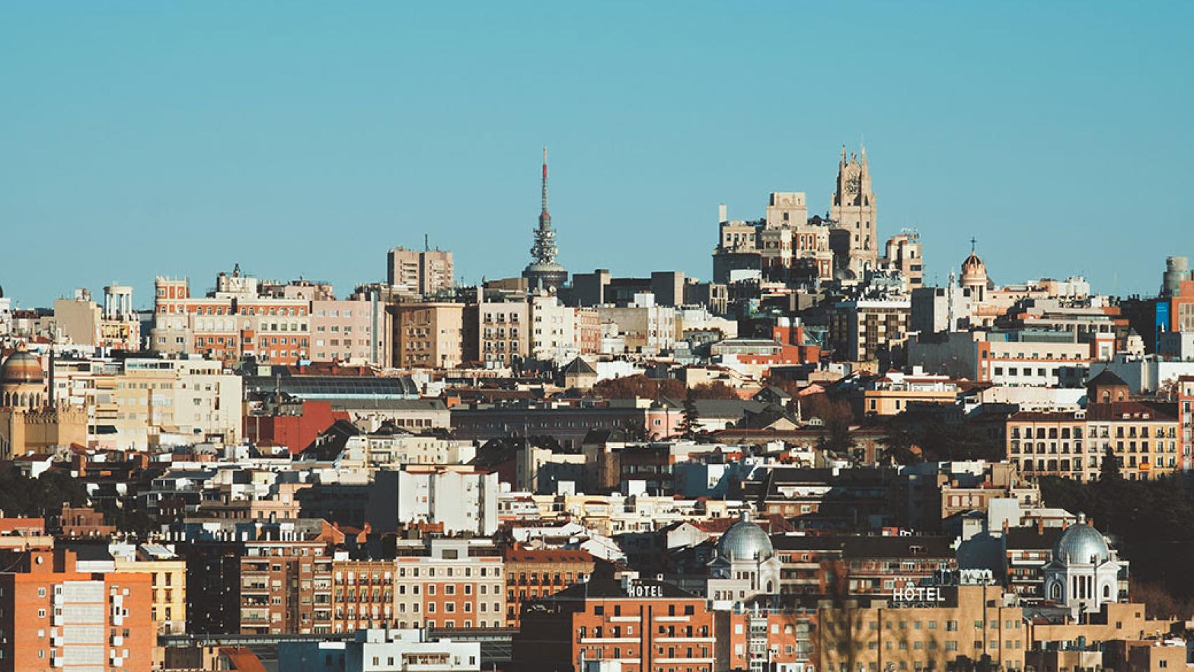 Vista de Madrid.