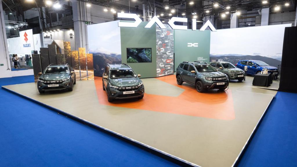 El stand de Dacia en el Salón de Barcelona.