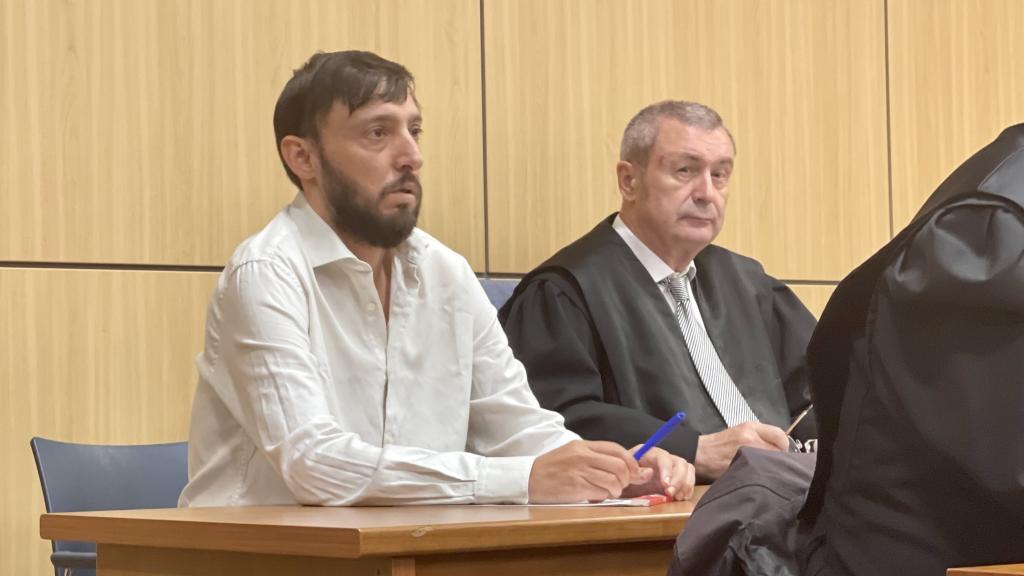Alberto, acusado del asesinato de Cristina, este lunes en el inicio del juicio.