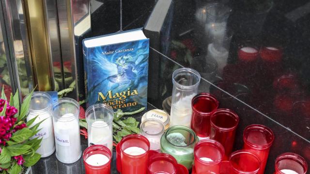 Portal del edificio en el que vivían las mellizas Alexandra y Anastasia