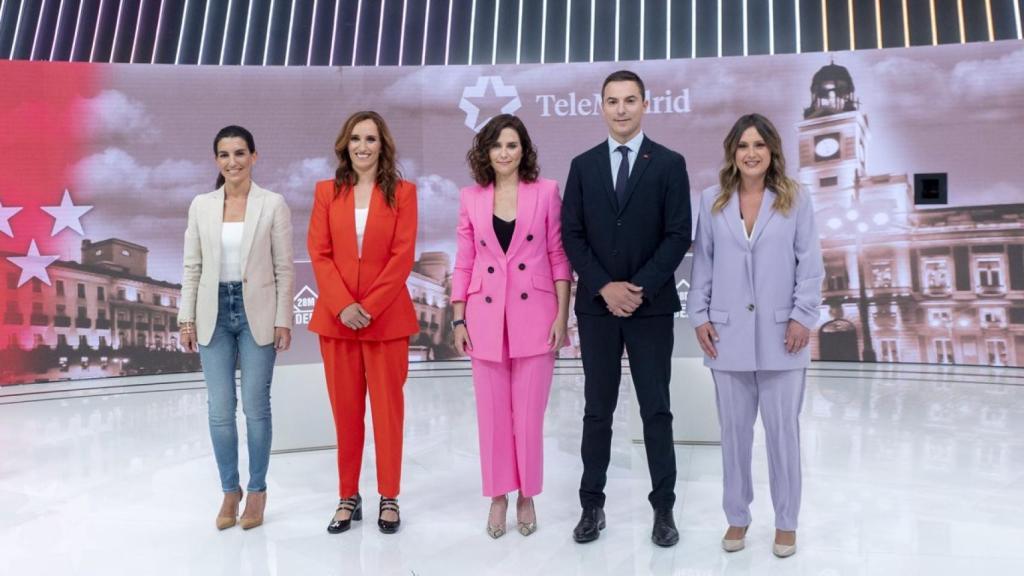 Debate de los candidatos a presidir la Comunidad de Madrid.