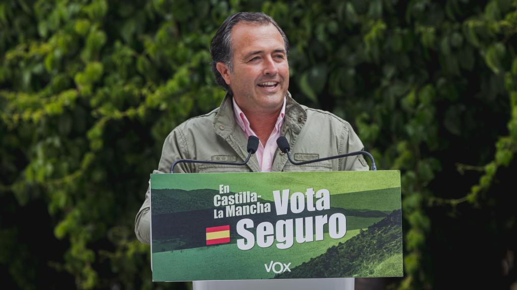 David Moreno, en una imagen de esta campaña electoral