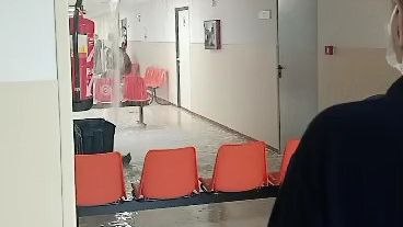 Nueva rotura de tuberías en el hospital de la Vila (Marina Baixa).