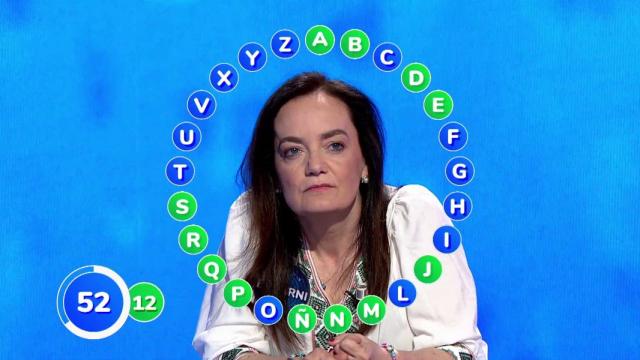 Encarni Bonillo en 'Pasapalabra'.