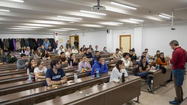 Aspirantes a MIR en el examen de la Facultas de Ciencias de Salamanca