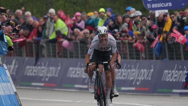 Joao Almeida, en la etapa 16 del Giro.