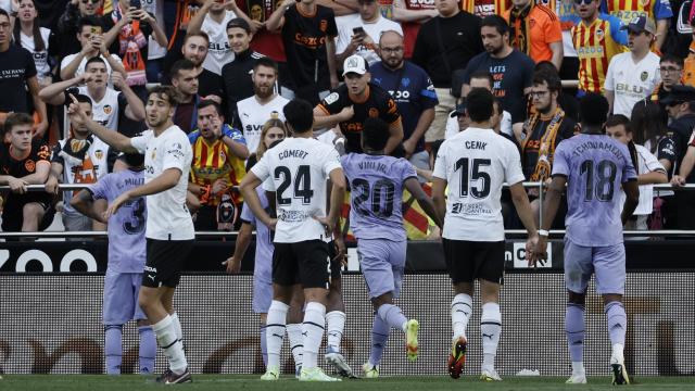 Incidente en Mestalla por los insultos racistas a Vinicius