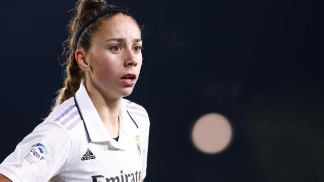 Athenea del Castillo, en un partido del Real Madrid Femenino de la temporada 2022/2023