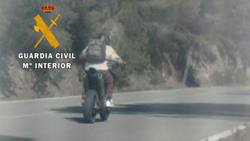 El motorista denunciado.
