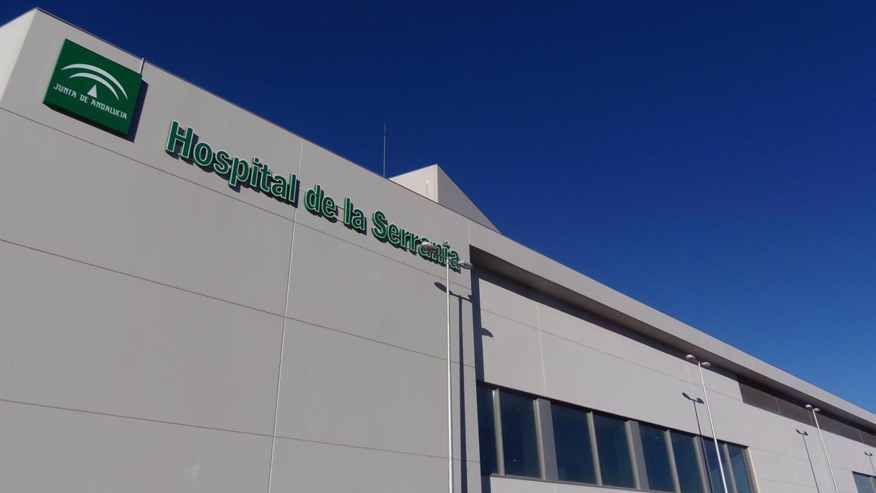Fachada nuevo hospital de ronda serranía en una imagen de archivo.
