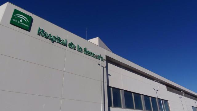 Fachada nuevo hospital de ronda serranía en una imagen de archivo.