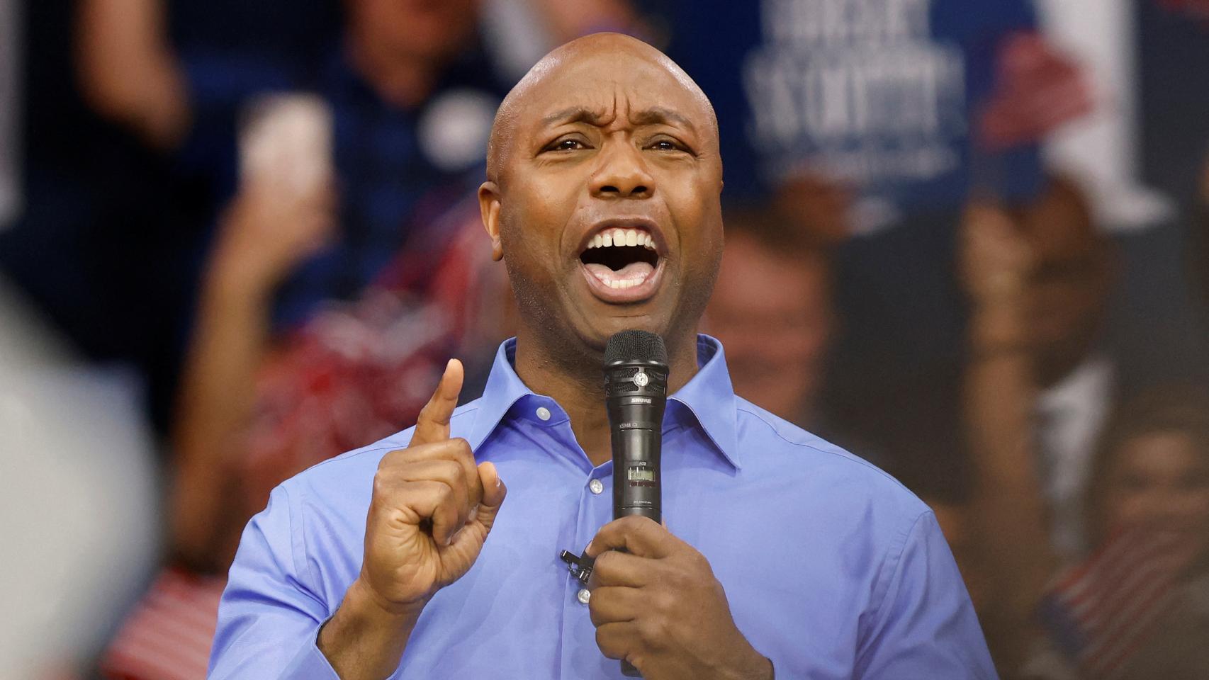 El senador estadounidense Tim Scott.