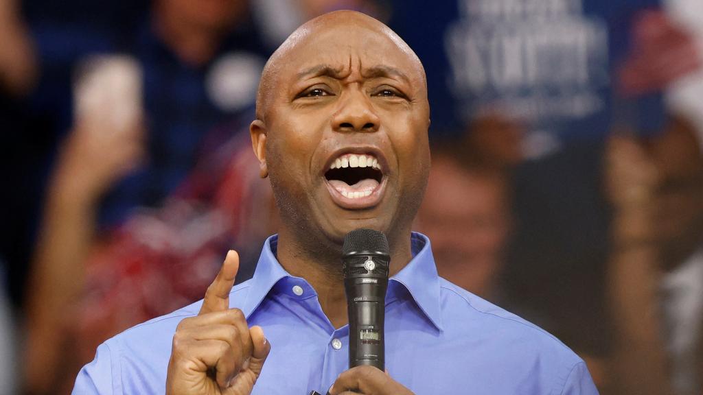 El senador estadounidense Tim Scott.