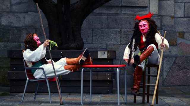 Dos Merdeiros, personajes del Entroido de Vigo.