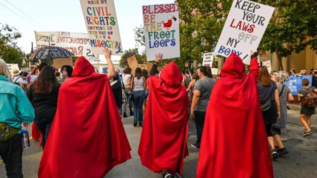 Manifestación a favor del aborto en San Francisco (EEUU).
