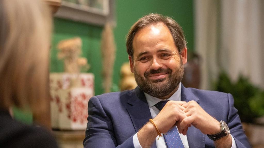 Paco Núñez en un momento de la entrevista.