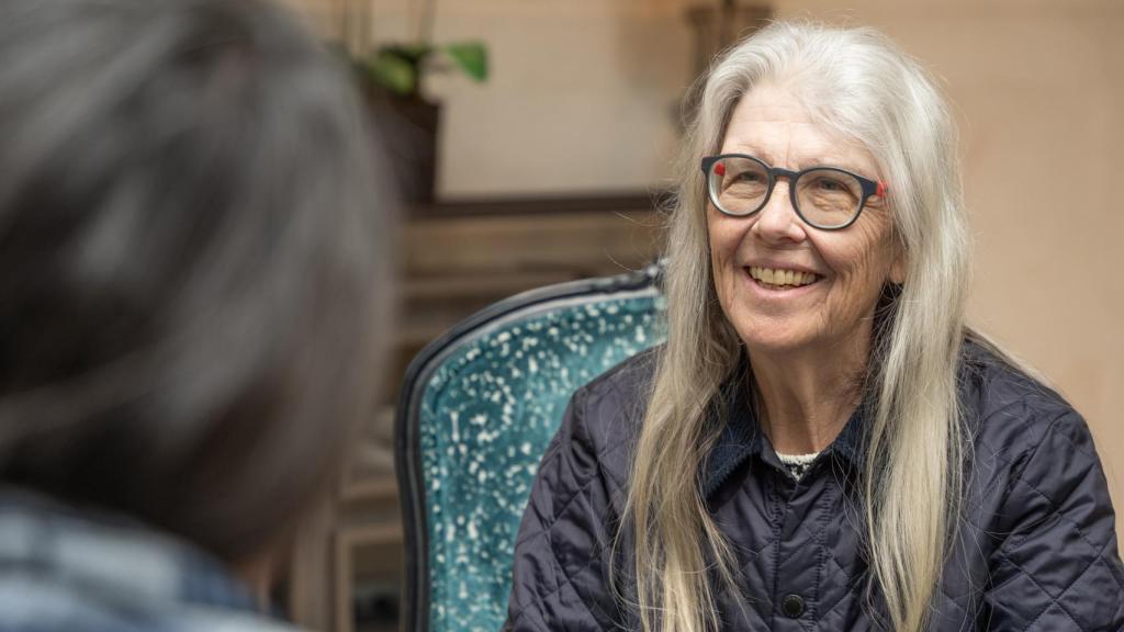 Jane Smiley durante su encuentro con EL ESPAÑOL.